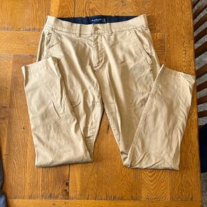 Abercrombie men’s tan athletic slim 31 x 33 pants